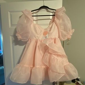 Selkie pink dress nwt